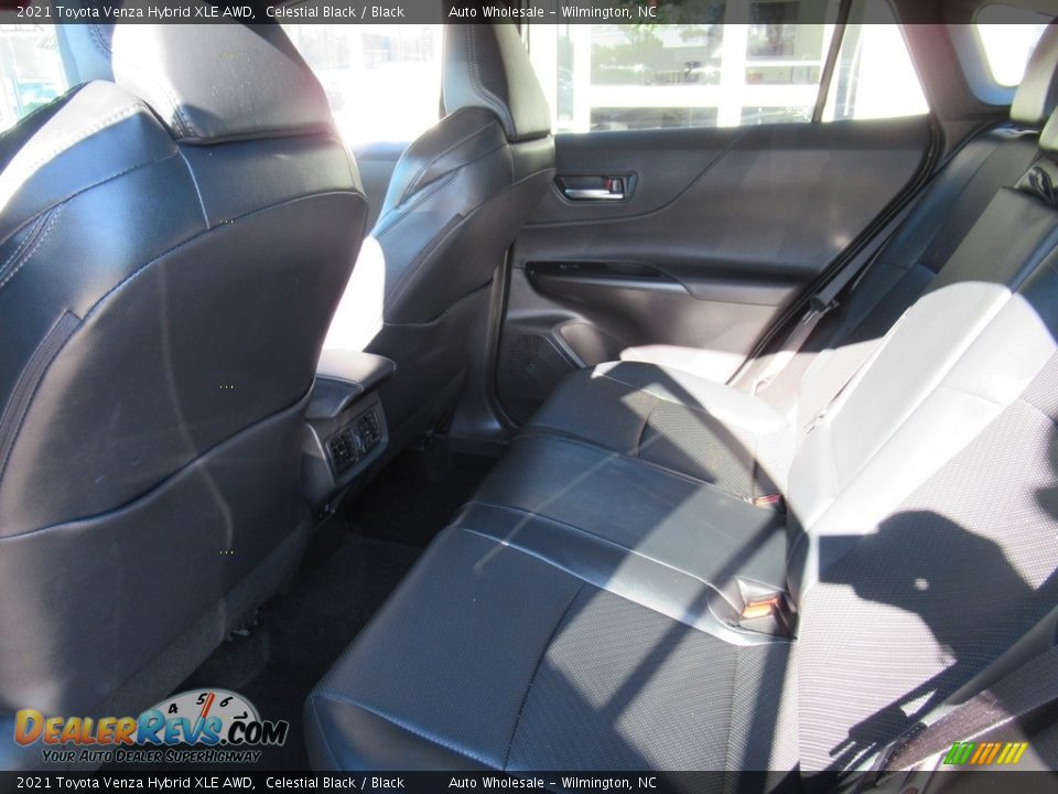 2021 Toyota Venza Hybrid XLE AWD Celestial Black / Black Photo #12