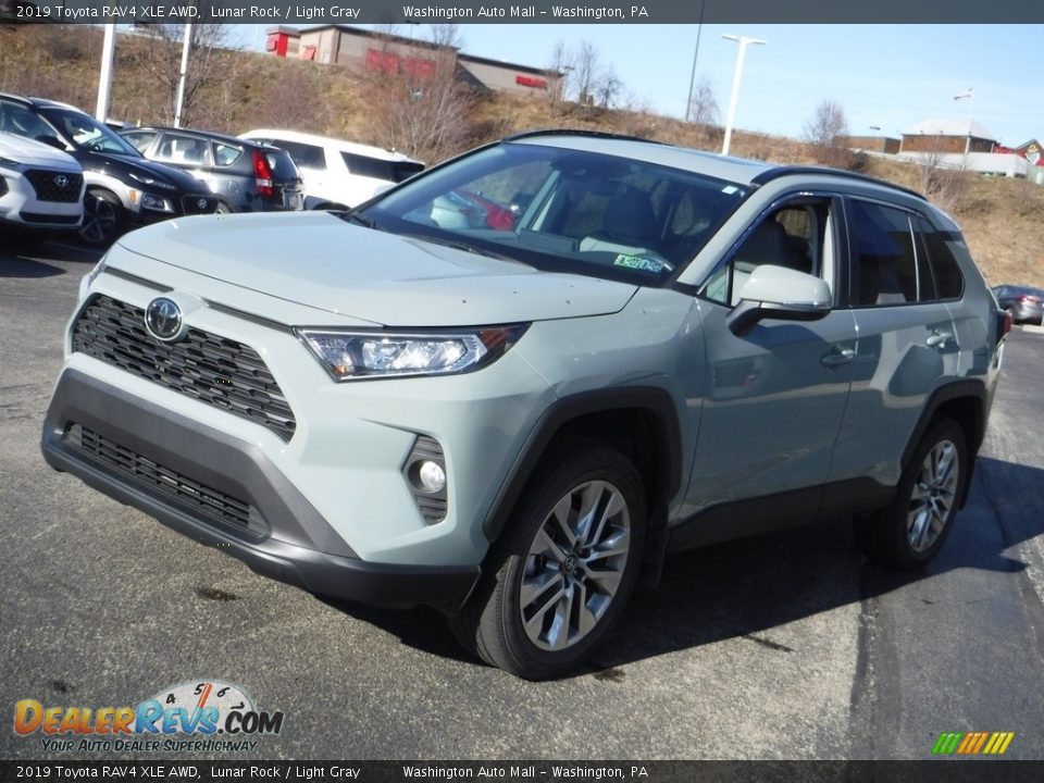 2019 Toyota RAV4 XLE AWD Lunar Rock / Light Gray Photo #6