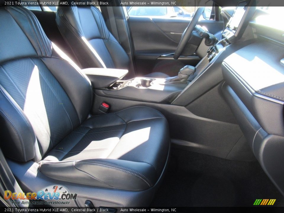 2021 Toyota Venza Hybrid XLE AWD Celestial Black / Black Photo #13