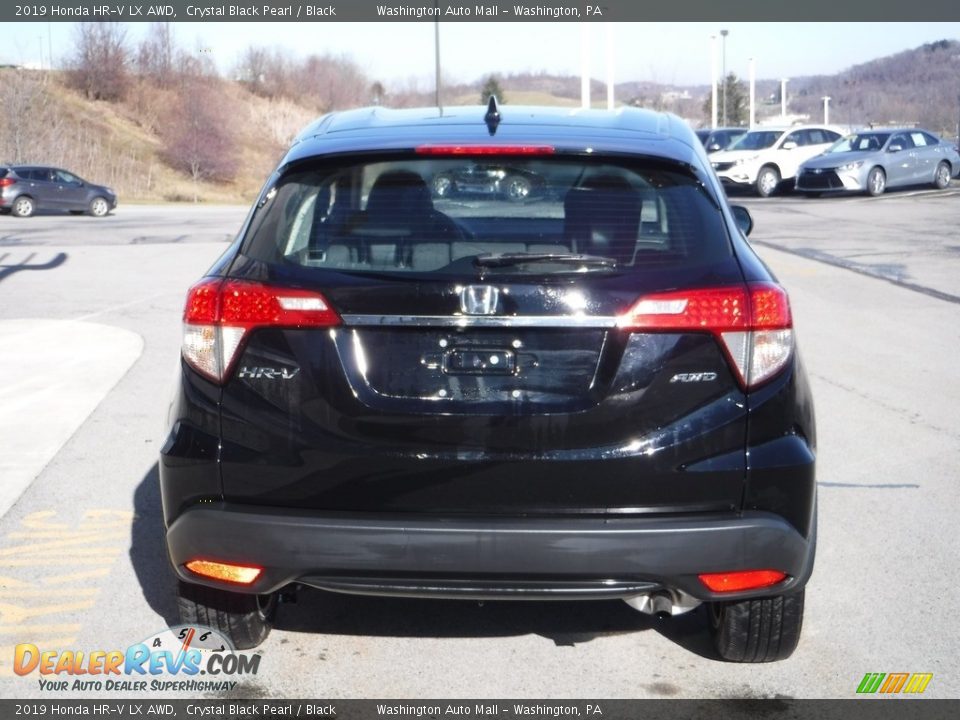 2019 Honda HR-V LX AWD Crystal Black Pearl / Black Photo #8