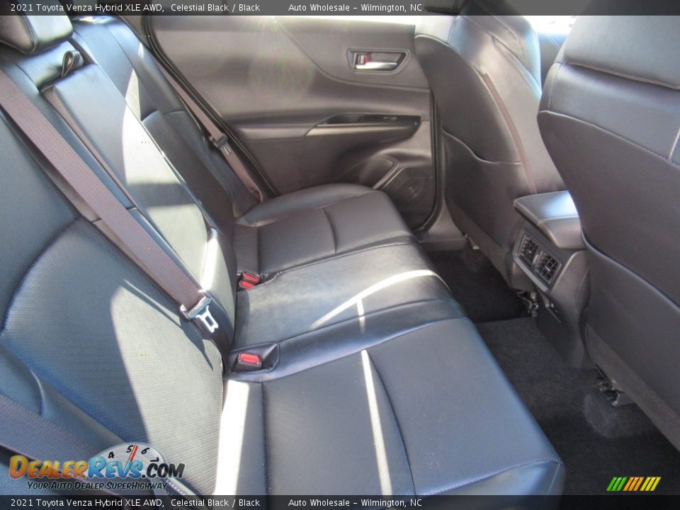 2021 Toyota Venza Hybrid XLE AWD Celestial Black / Black Photo #14