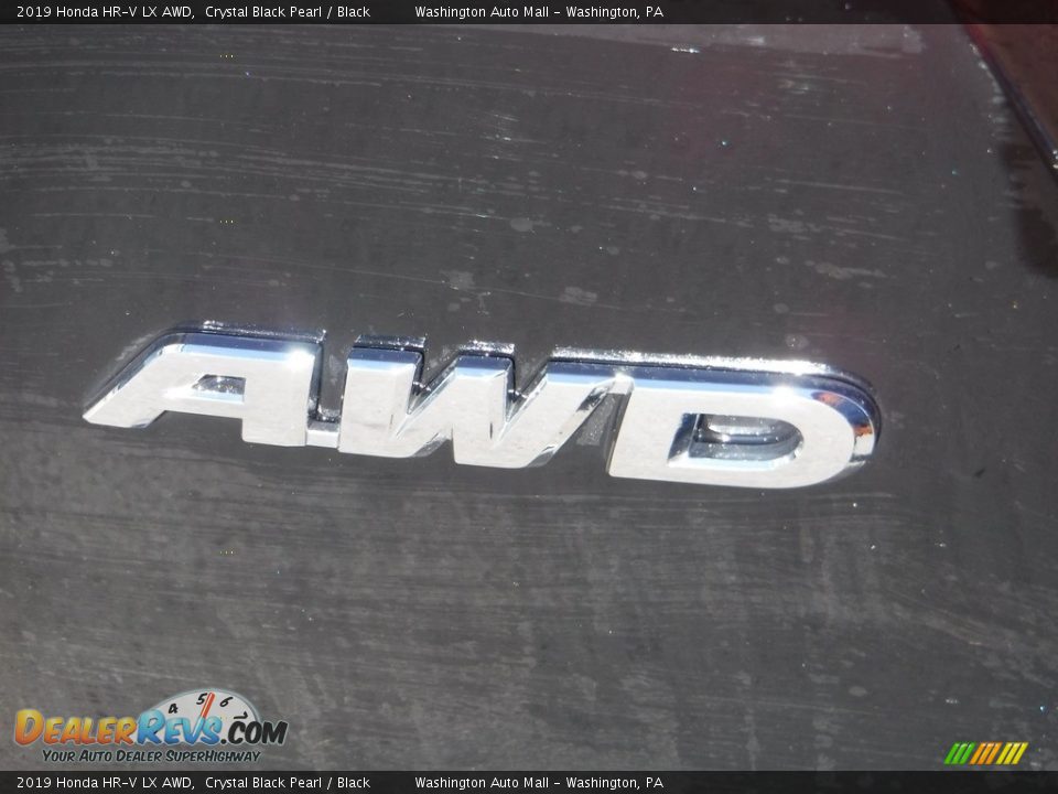2019 Honda HR-V LX AWD Crystal Black Pearl / Black Photo #9
