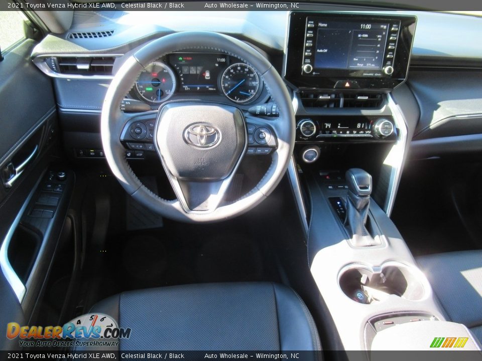 2021 Toyota Venza Hybrid XLE AWD Celestial Black / Black Photo #15