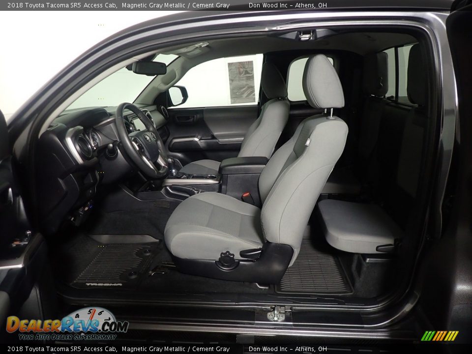2018 Toyota Tacoma SR5 Access Cab Magnetic Gray Metallic / Cement Gray Photo #35