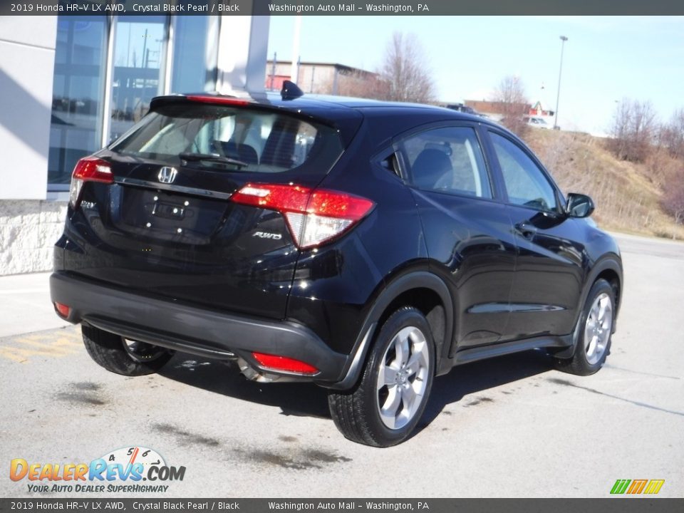 2019 Honda HR-V LX AWD Crystal Black Pearl / Black Photo #10