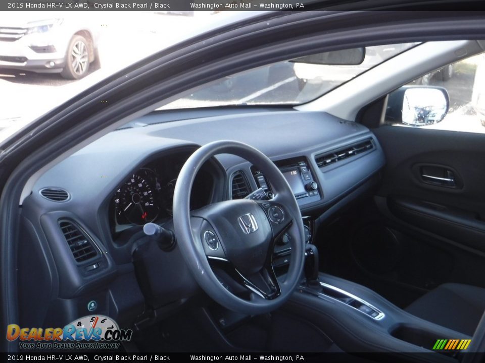2019 Honda HR-V LX AWD Crystal Black Pearl / Black Photo #12