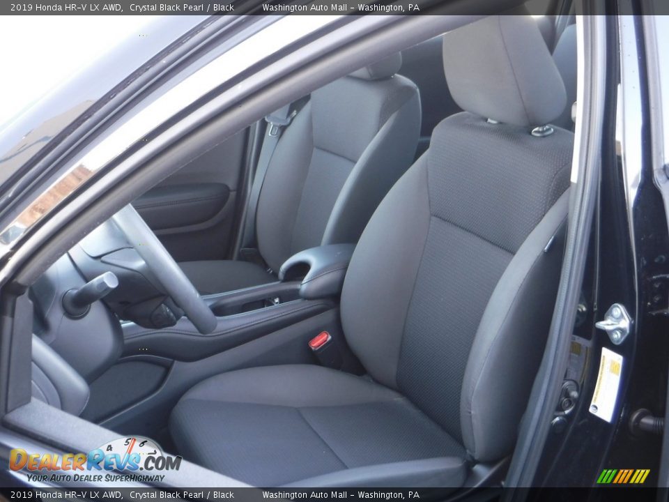 2019 Honda HR-V LX AWD Crystal Black Pearl / Black Photo #13