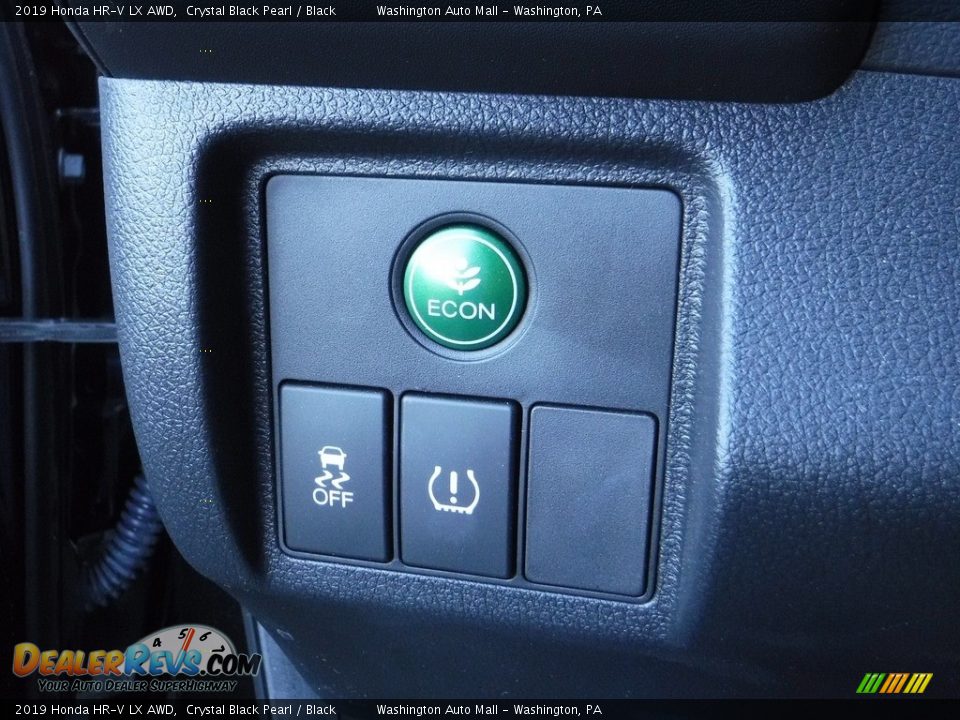 2019 Honda HR-V LX AWD Crystal Black Pearl / Black Photo #14