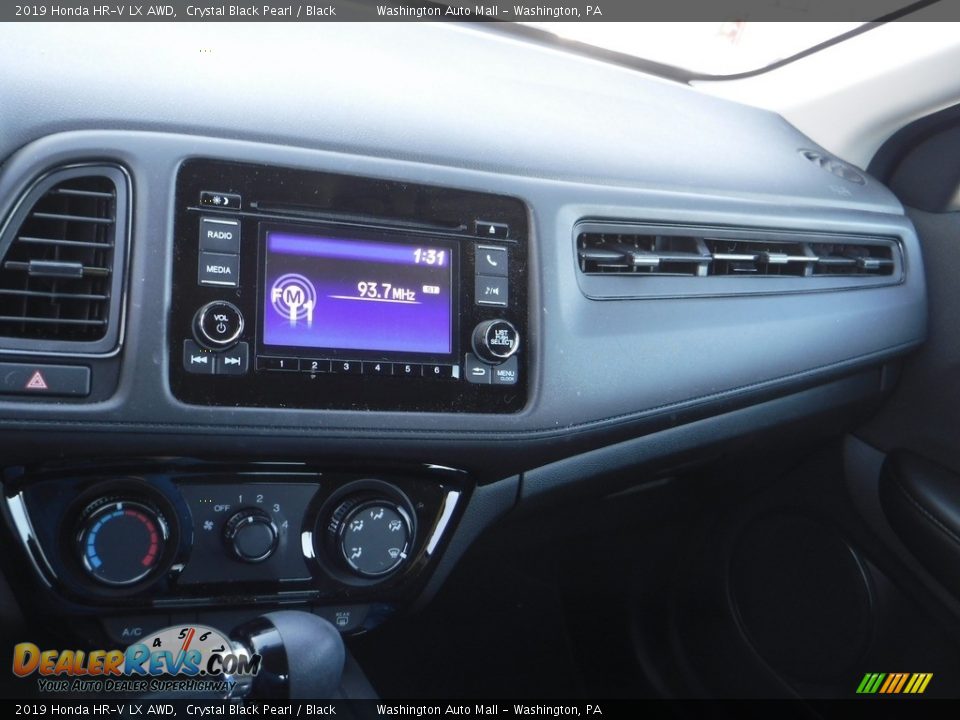 2019 Honda HR-V LX AWD Crystal Black Pearl / Black Photo #16
