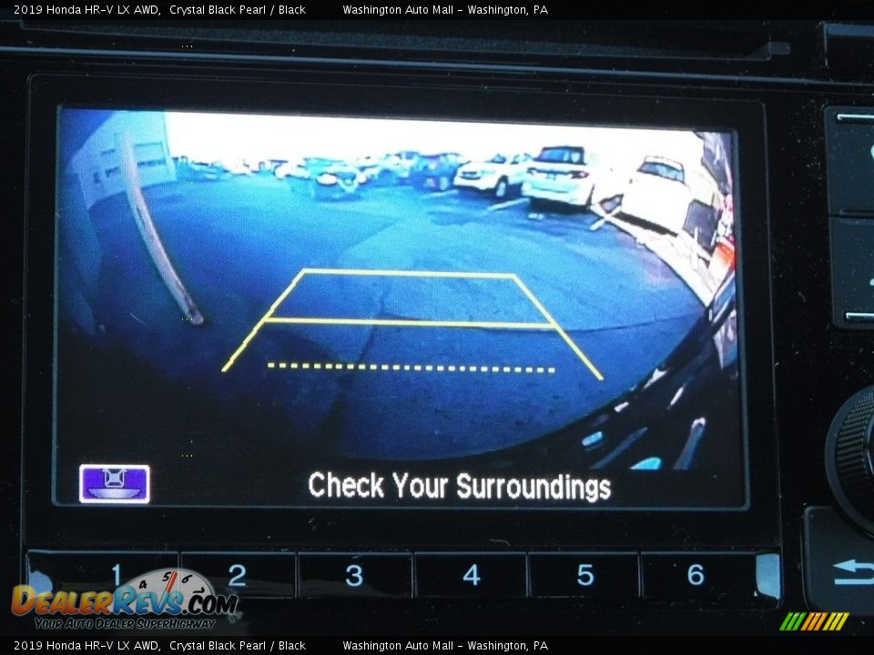 2019 Honda HR-V LX AWD Crystal Black Pearl / Black Photo #17