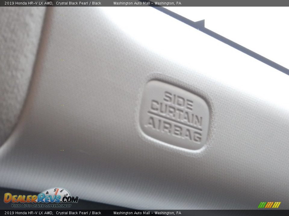 2019 Honda HR-V LX AWD Crystal Black Pearl / Black Photo #18