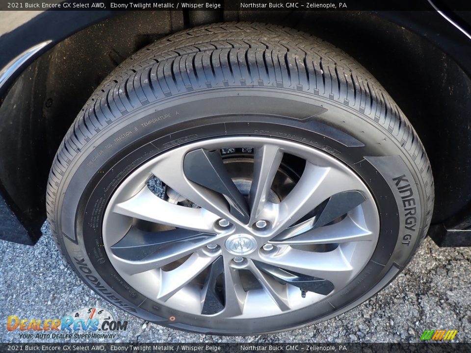 2021 Buick Encore GX Select AWD Ebony Twilight Metallic / Whisper Beige Photo #15