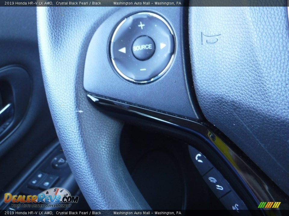 2019 Honda HR-V LX AWD Crystal Black Pearl / Black Photo #21