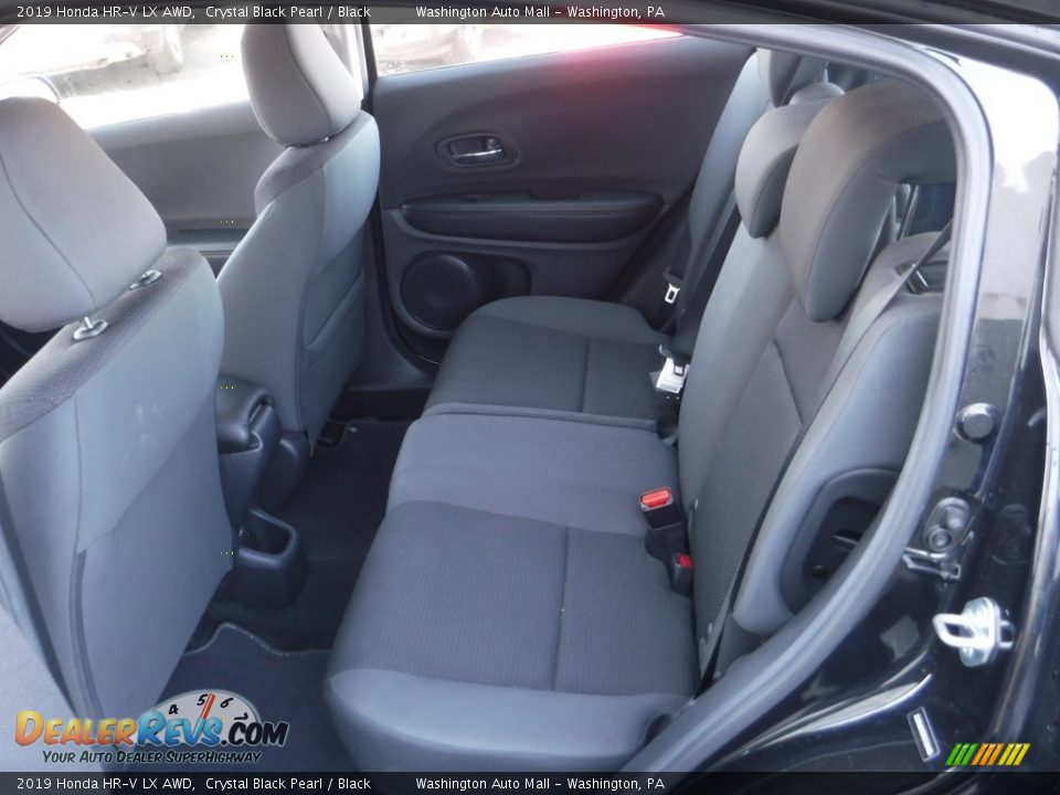 2019 Honda HR-V LX AWD Crystal Black Pearl / Black Photo #22