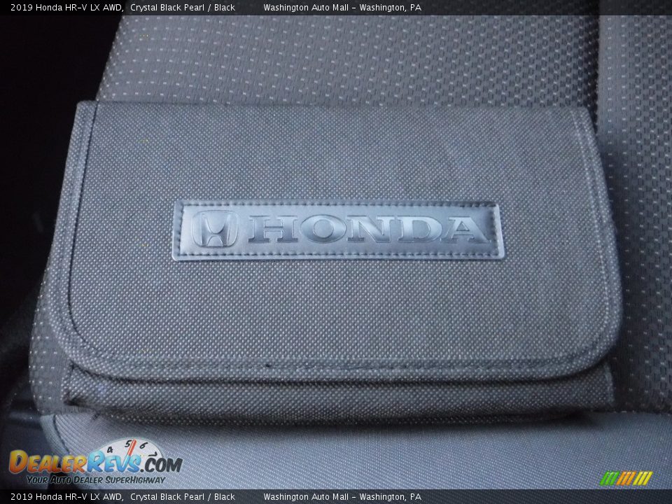 2019 Honda HR-V LX AWD Crystal Black Pearl / Black Photo #25