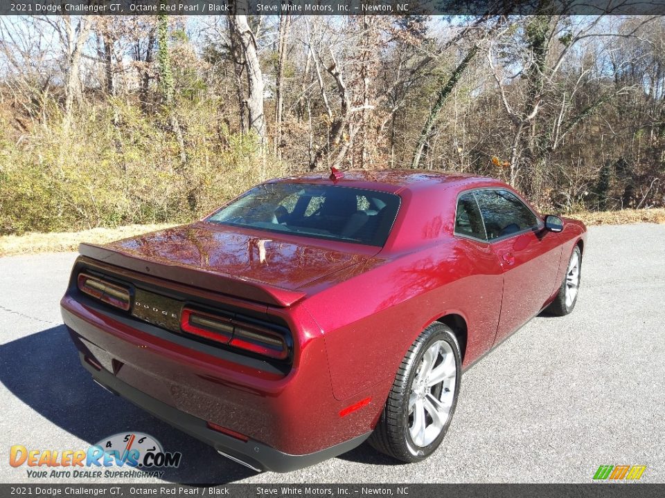 2021 Dodge Challenger GT Octane Red Pearl / Black Photo #6