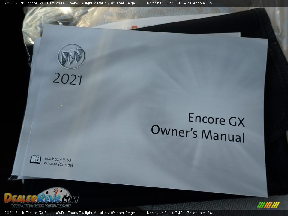 2021 Buick Encore GX Select AWD Ebony Twilight Metallic / Whisper Beige Photo #29