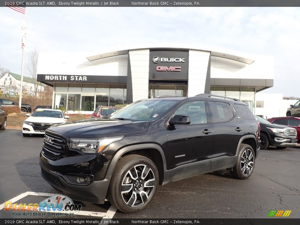 2019 GMC Acadia SLT AWD Ebony Twilight Metallic / Jet Black Photo #1