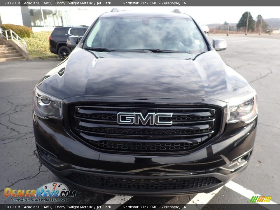 2019 GMC Acadia SLT AWD Ebony Twilight Metallic / Jet Black Photo #3