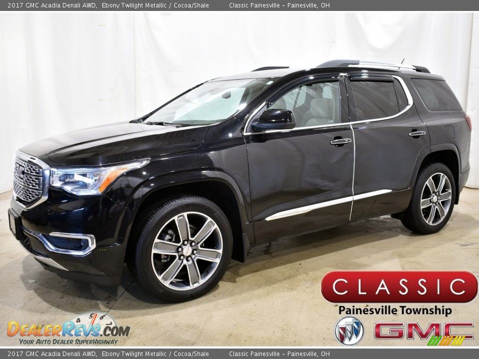 2017 GMC Acadia Denali AWD Ebony Twilight Metallic / Cocoa/Shale Photo #1