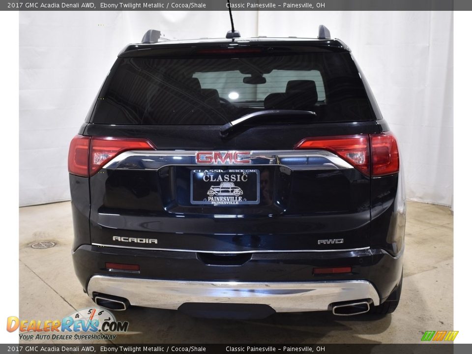 2017 GMC Acadia Denali AWD Ebony Twilight Metallic / Cocoa/Shale Photo #3