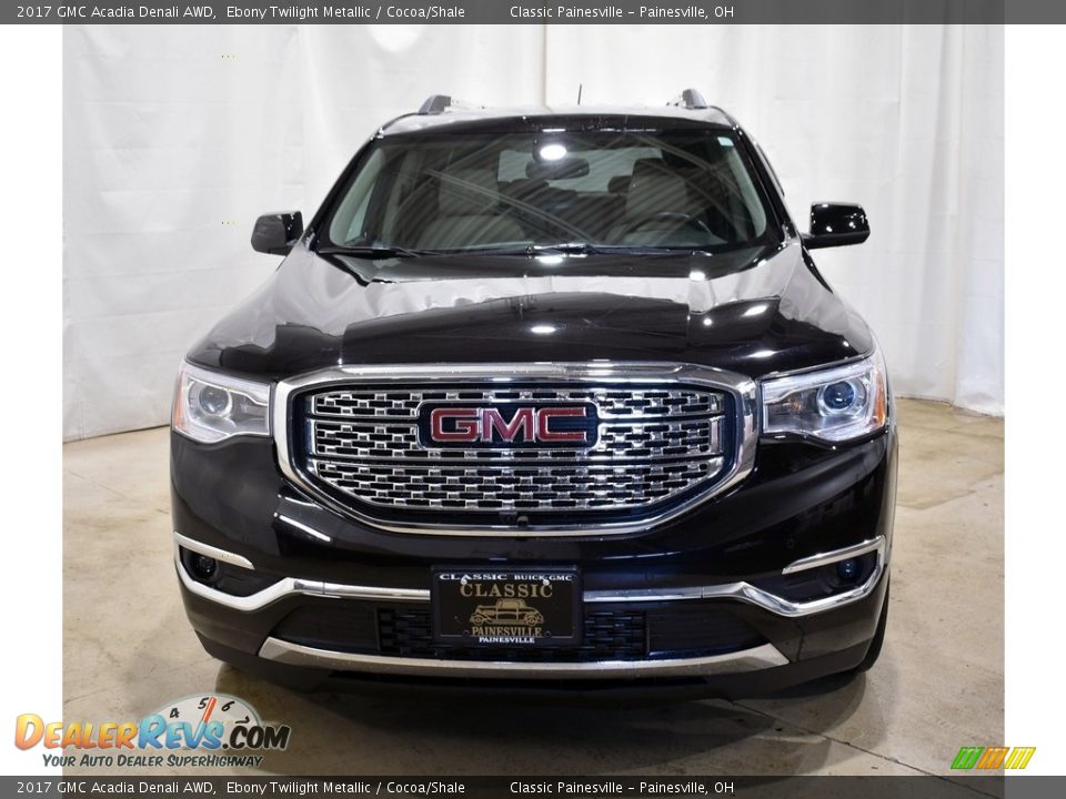 2017 GMC Acadia Denali AWD Ebony Twilight Metallic / Cocoa/Shale Photo #4