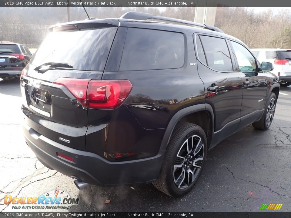 2019 GMC Acadia SLT AWD Ebony Twilight Metallic / Jet Black Photo #8