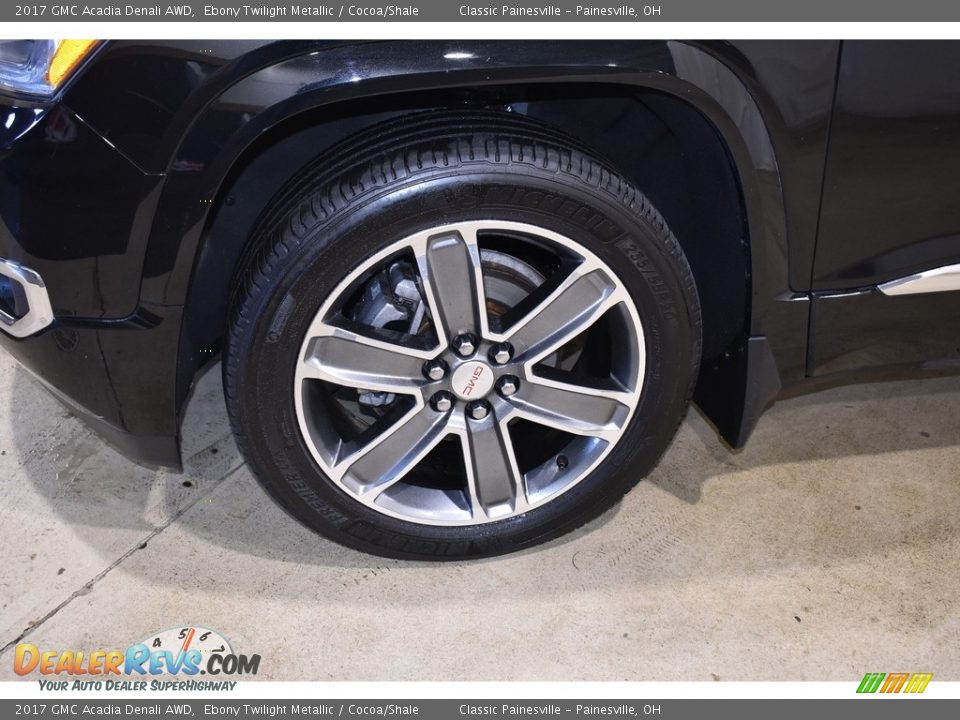 2017 GMC Acadia Denali AWD Ebony Twilight Metallic / Cocoa/Shale Photo #5