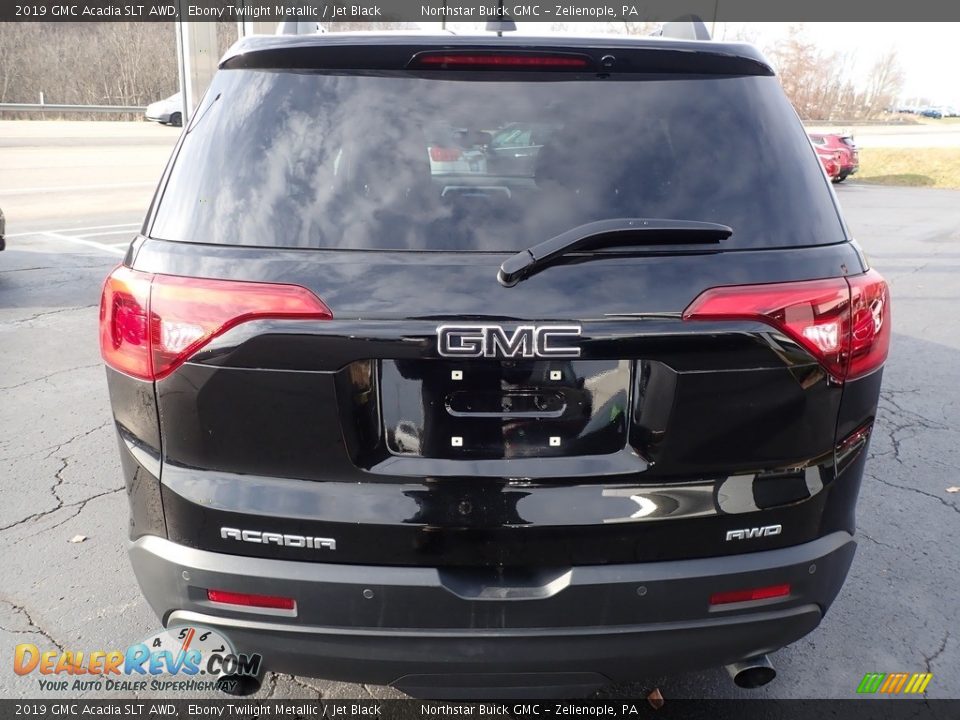 2019 GMC Acadia SLT AWD Ebony Twilight Metallic / Jet Black Photo #9