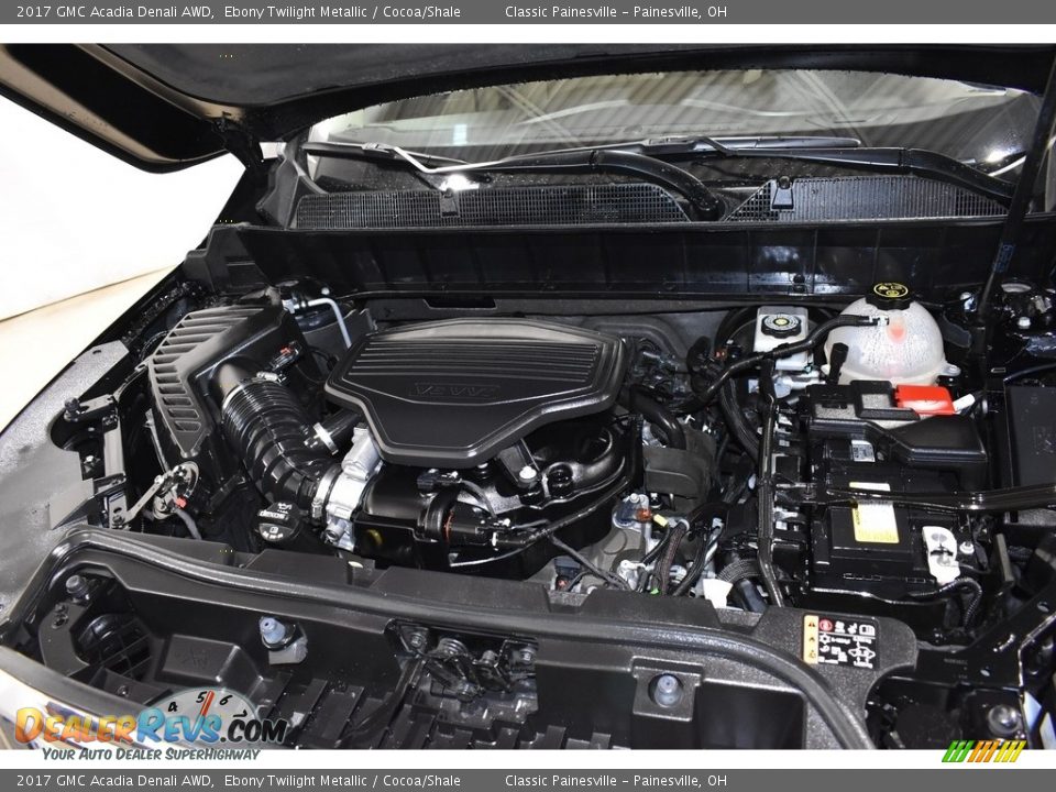 2017 GMC Acadia Denali AWD Ebony Twilight Metallic / Cocoa/Shale Photo #7