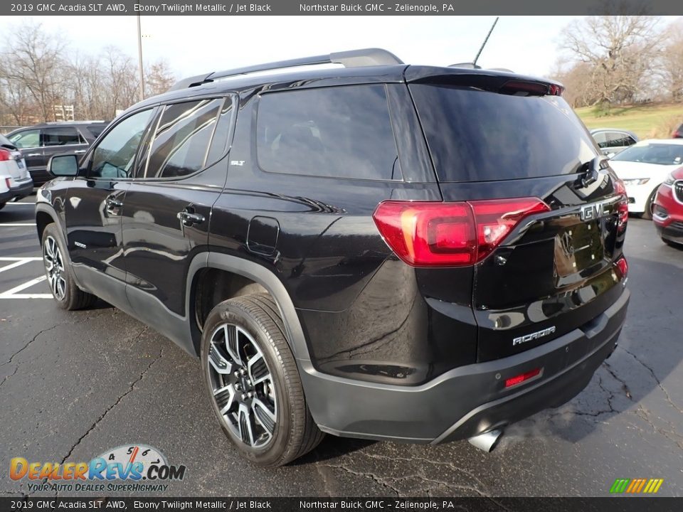 2019 GMC Acadia SLT AWD Ebony Twilight Metallic / Jet Black Photo #11