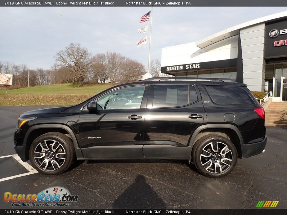 2019 GMC Acadia SLT AWD Ebony Twilight Metallic / Jet Black Photo #12