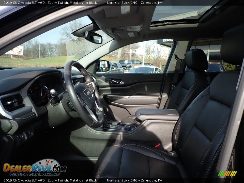 2019 GMC Acadia SLT AWD Ebony Twilight Metallic / Jet Black Photo #15