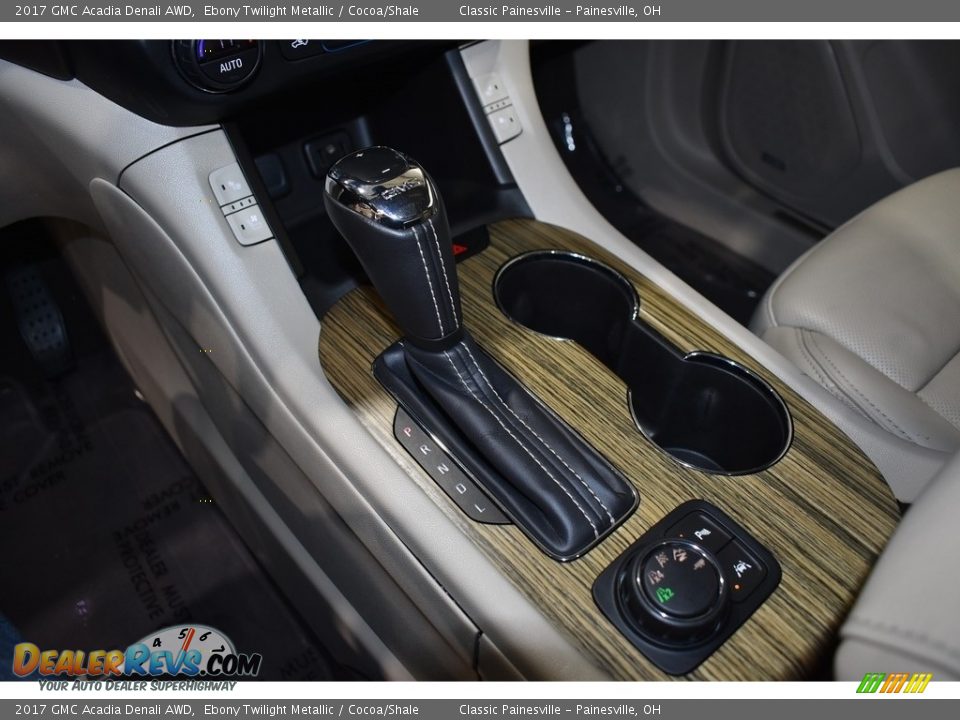 2017 GMC Acadia Denali AWD Ebony Twilight Metallic / Cocoa/Shale Photo #17