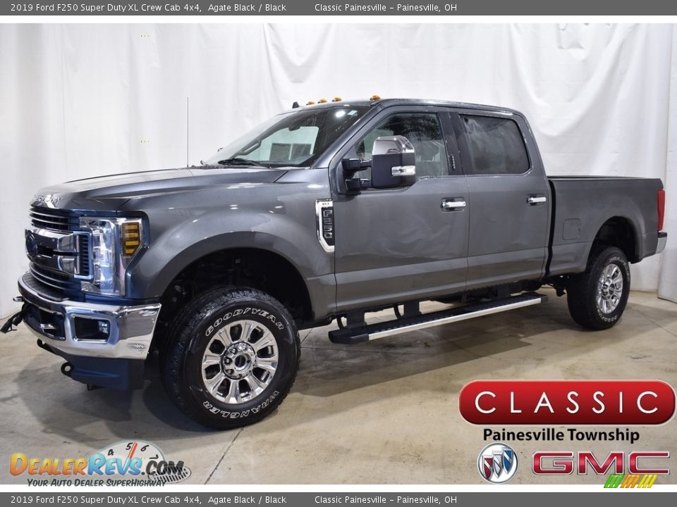 2019 Ford F250 Super Duty XL Crew Cab 4x4 Agate Black / Black Photo #1