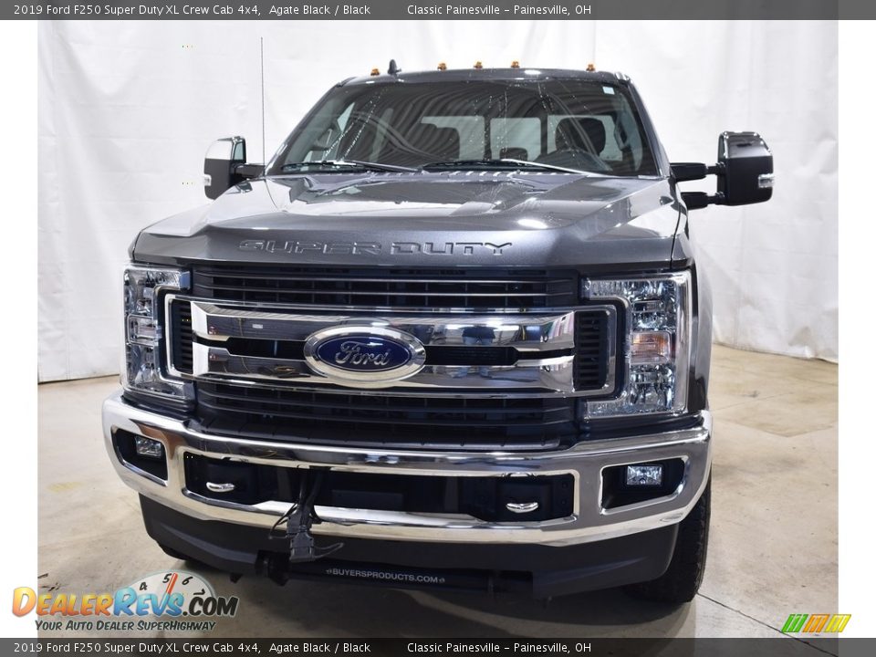 2019 Ford F250 Super Duty XL Crew Cab 4x4 Agate Black / Black Photo #4