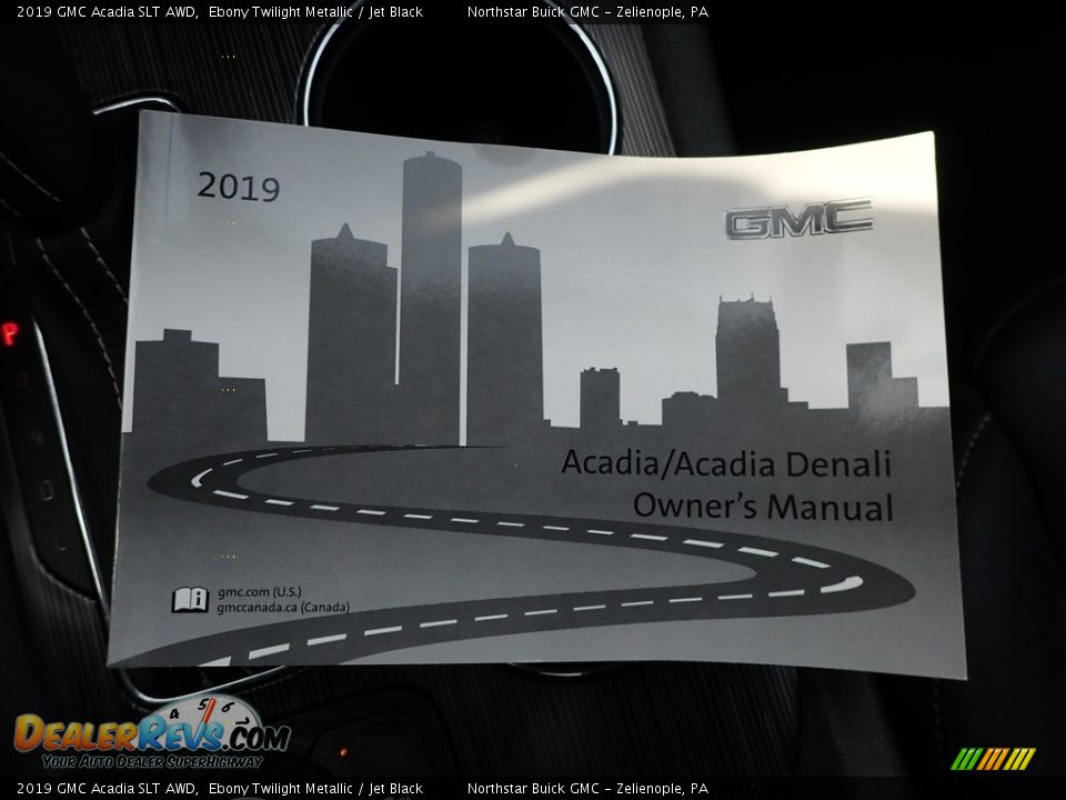 2019 GMC Acadia SLT AWD Ebony Twilight Metallic / Jet Black Photo #29