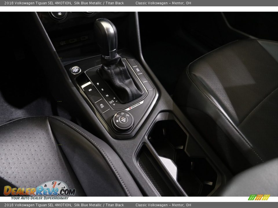 2018 Volkswagen Tiguan SEL 4MOTION Silk Blue Metallic / Titan Black Photo #12