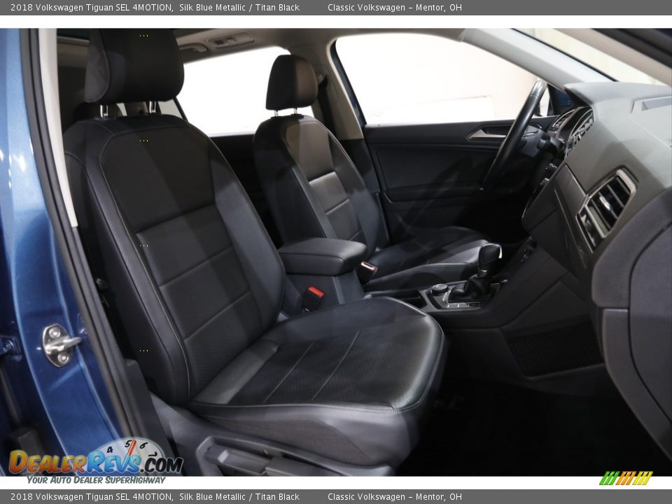 2018 Volkswagen Tiguan SEL 4MOTION Silk Blue Metallic / Titan Black Photo #13