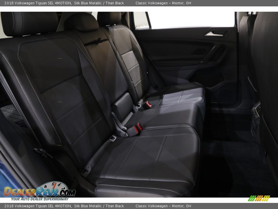 2018 Volkswagen Tiguan SEL 4MOTION Silk Blue Metallic / Titan Black Photo #14