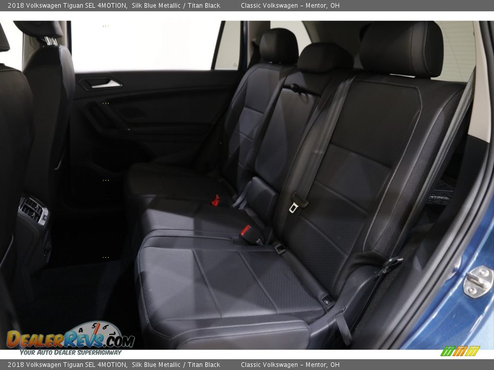 2018 Volkswagen Tiguan SEL 4MOTION Silk Blue Metallic / Titan Black Photo #15