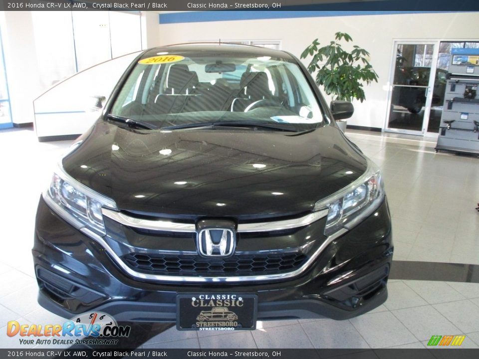 2016 Honda CR-V LX AWD Crystal Black Pearl / Black Photo #2