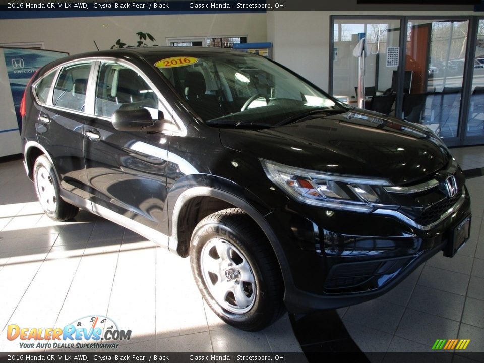 2016 Honda CR-V LX AWD Crystal Black Pearl / Black Photo #3