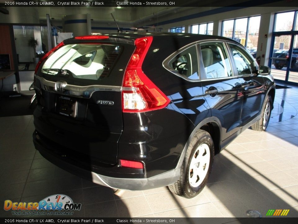 2016 Honda CR-V LX AWD Crystal Black Pearl / Black Photo #7