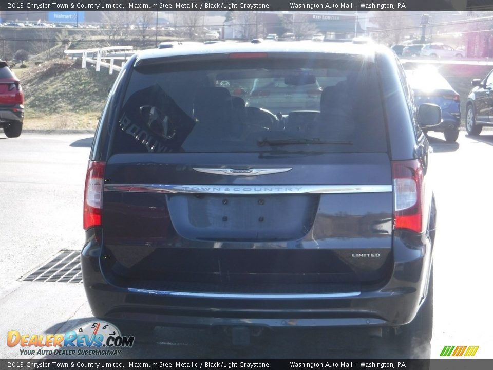 2013 Chrysler Town & Country Limited Maximum Steel Metallic / Black/Light Graystone Photo #9