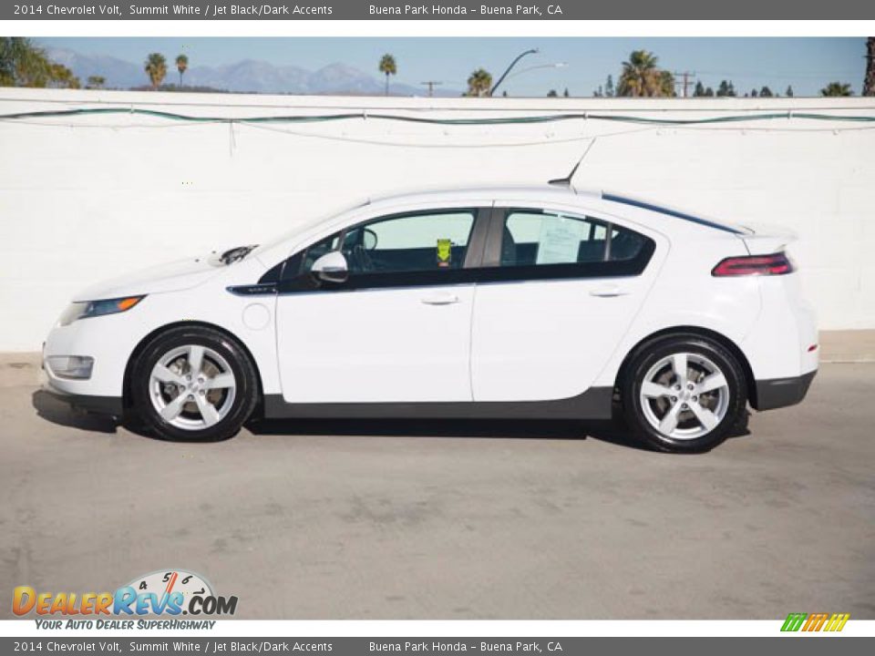 2014 Chevrolet Volt Summit White / Jet Black/Dark Accents Photo #8