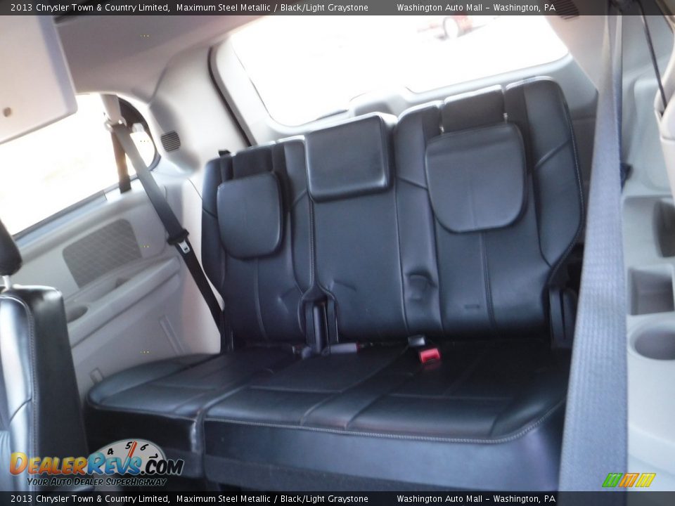 2013 Chrysler Town & Country Limited Maximum Steel Metallic / Black/Light Graystone Photo #28