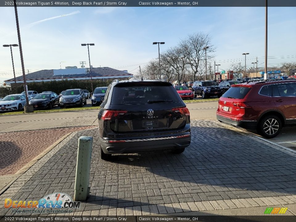 2022 Volkswagen Tiguan S 4Motion Deep Black Pearl / Storm Gray Photo #3