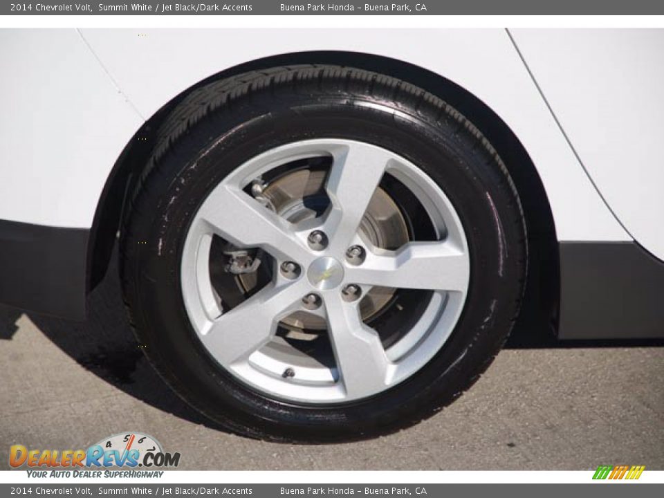 2014 Chevrolet Volt Summit White / Jet Black/Dark Accents Photo #32