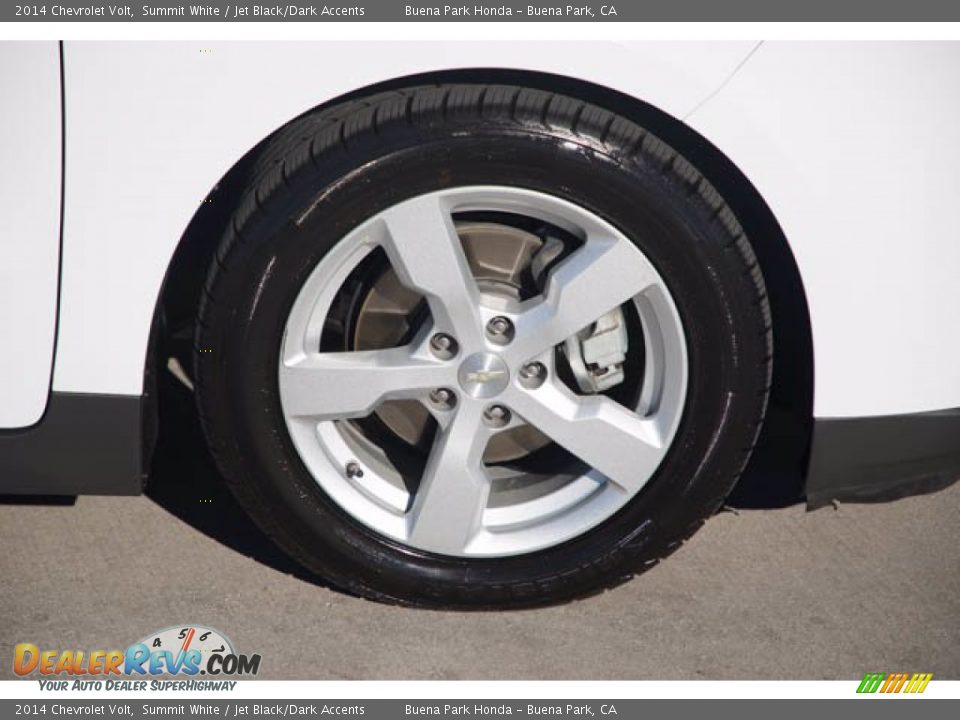 2014 Chevrolet Volt Summit White / Jet Black/Dark Accents Photo #33